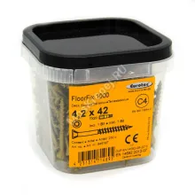 Саморезы Eurotec FloorFix 4.2x42 для террасной доски и фасадов (250шт.+ бита)