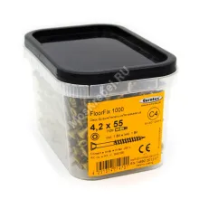 Саморезы Eurotec FloorFix 4.2x55 для террасной доски и фасадов (250 шт.+ бита)