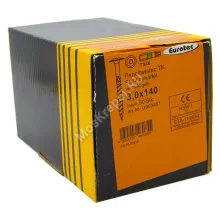 Конструкционные саморезы Eurotec 8x140 Paneltwistec Тарельчатая головка, сталь с желтой оцинковкой