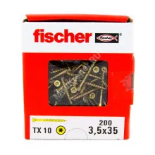Саморез Fischer 3.5x35 для напольных покрытий (200 шт.)