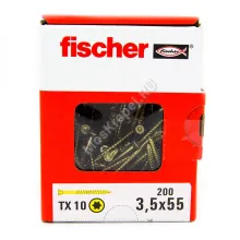 Саморез Fischer 3.5x55 для напольных покрытий (200 шт.)