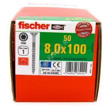 Конструкционные саморезы Fischer 8x100 потайная головка