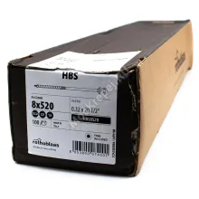 Саморез Rothoblaas с потайной головкой HBS 8x520 (100 шт.)