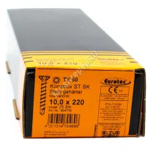 Конструкционные саморезы KonstruX ST 10x220 потайной головкой (25шт.)