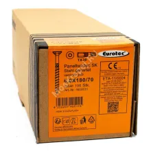 Саморез Eurotec 6x180 Paneltwistec SK Потайная головка (100 шт.)