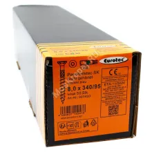 Конструкционные саморезы Eurotec 8x340 Paneltwistec SK Потайная головка (50 шт.)