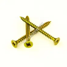 Саморез универсальный желтый 3.5x40