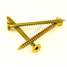 Саморез универсальный желтый 5x60