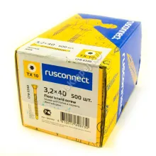Саморезы rusconnect 3.2x40 для пола и паркета (500 шт.)