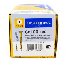 Саморезы rusconnect 6x100 