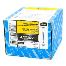 Саморез Rusconnect NANO 4,2х35 мм для террасной и фасадной доски (500шт.)