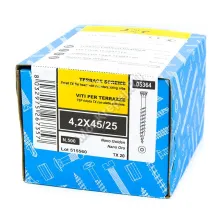 Саморез Rusconnect NANO 4,2х45 мм для террасной и фасадной доски (500шт.)