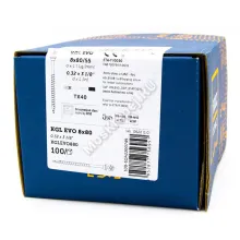 Саморез для пластин с круглой головкой HOLZ TECHNIC KGL EVO 8x80 (100 шт.)