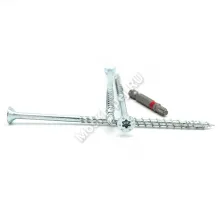 Конструкционные саморезы TCC 6x140 потайная головка (100 шт. + бита)