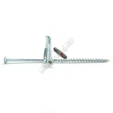 Конструкционные саморезы TCC 6x180 потайная головка (100 шт. + бита)