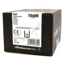 Саморез Rothoblaas шестигранной головкой KOP 10x80 (50 шт.)