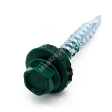 Кровельные саморезы HWX2-W-P5-4.8х35 зеленый мох (250 шт.)