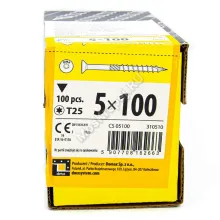 Саморез конструкционный с потайной головкой Domax 5x100 (100шт.)