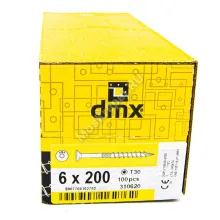 Саморез конструкционный с потайной головкой Domax 6x200 (100шт.)