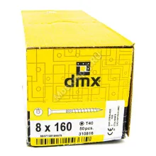 Саморез конструкционный с потайной головкой Domax 8x160 (50шт.)