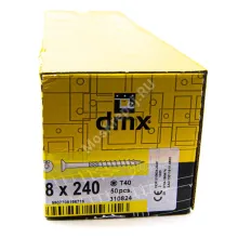 Саморез конструкционный с потайной головкой Domax 8x240 (50шт.)