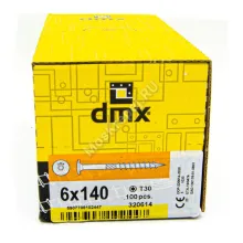 Саморез конструкционный тарельчатая головка Domax 6x140 (100шт.)