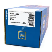 Саморез с потайной головкой HOLZ TECHNIC SCHH 6x180 (100 шт.)