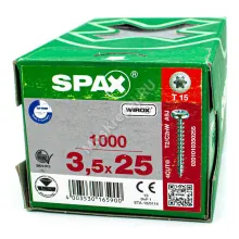 Саморез SPAX 3,5x25 полусферическая головка (1000шт.)