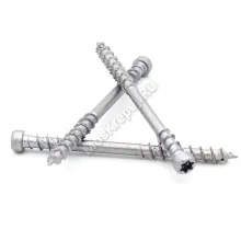 Саморезы SPAX D 4.5x60 для террасной доски wirox (1000 шт. + бита)