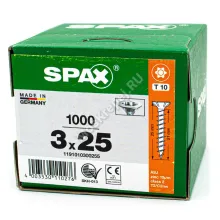 Саморез универсальный SPAX 3x25 