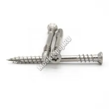 Саморезы для террасной доски нержавейка 5x40 (100 шт.)