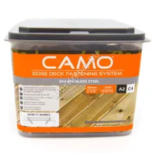 Саморезы CAMO 60 мм нержавеющая сталь A2 (700 шт. + 2 бита)