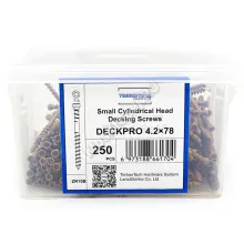 Саморезы для скрытого крепежа DeckPro 4.2x78 (250 шт. + бита)