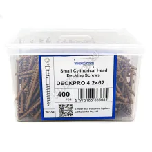Саморезы для скрытого крепежа DeckPro 4.2x62 (400 шт. + бита)