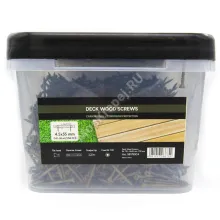 Саморезы Deck Wood Screws 4.5x55 (1750 шт. + бита)