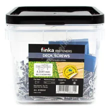 Саморезы Finka Deck Screws A2 4,2x41 (350 шт. + бита + 2 cпейсера)