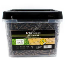Саморезы Finka Deck Screws 4,8x90 (1350 шт. + бита + 2 cпейсера)