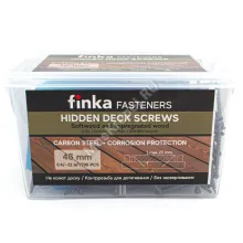 Саморезы Finka Hidden Deck Screws 48 мм (700 шт. + бита)