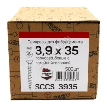 Саморезы для крепления ЦСП SCCS 3,9х35 (500 шт)