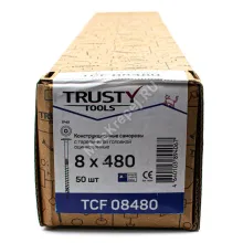 Конструкционные саморезы TCF 8x480 тарельчатая головка (50 шт. + бита)