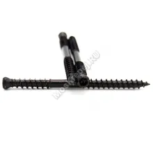 Саморезы Eurotec 4.2x60 black для террасной доски из нержавейки (250шт.)
