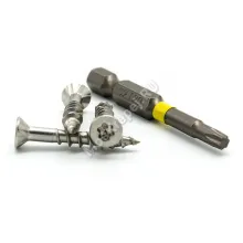 Саморезы DKM 4,8х30 из нержавеющей стали (350 шт. + бита)