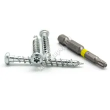 Саморез для перфорированного крепежа 5.2x50 (250 шт. + бита)