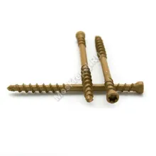 Саморезы для скрытого крепежа CAMD 4.2x58 из нержавеющей стали (400 шт + бита)