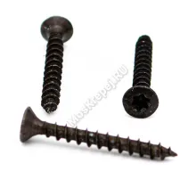 Саморез универсальный SPAX 3x25 Black BLAX потай. полная резьба (200 шт.)