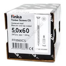 Конструкционные саморезы Finka Timber Screws CS 5,0x60 (250шт.)
