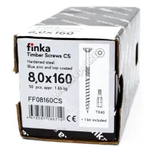 Конструкционные саморезы Finka Timber Screws CS 8,0x160 (50шт.)