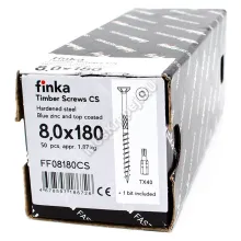 Конструкционные саморезы Finka Timber Screws CS 8,0x180 (50шт.)