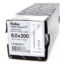 Саморез конструкционный тарельчатый Finka Timber Screws CT 8x200 (50шт)