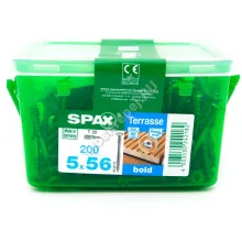 Саморезы SPAX 5,0х56 А2 для террасной доски с прессшайбой (200 шт.)